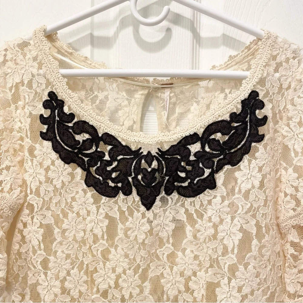 Free People Lace Top - Picture 5 of 16